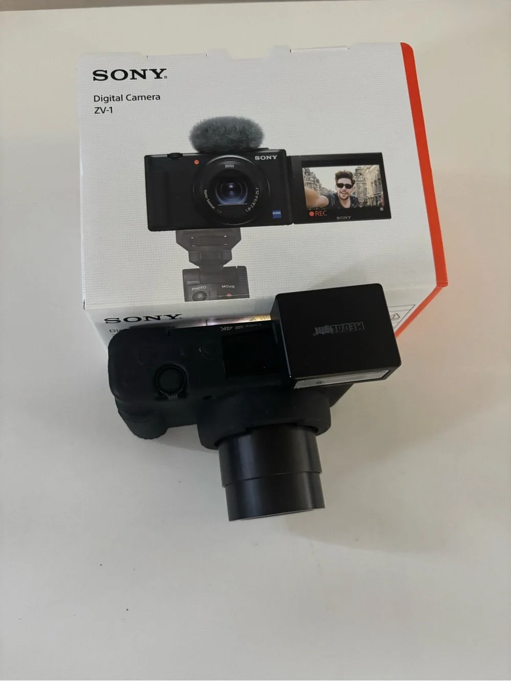 Sony ZV-1 Compact Digital Camera in Black